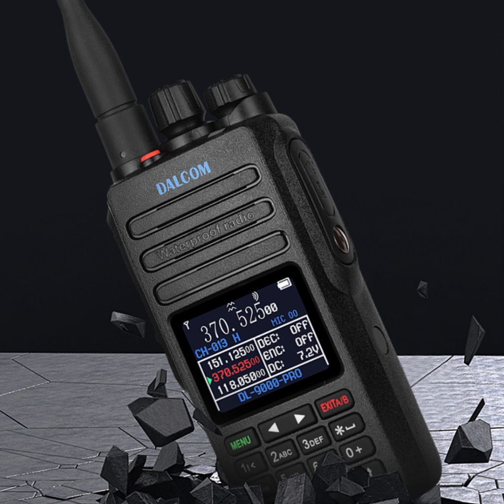 Jual HT DALCOM JAPAN DL-9000 PRO IP68 13W | Shopee Indonesia