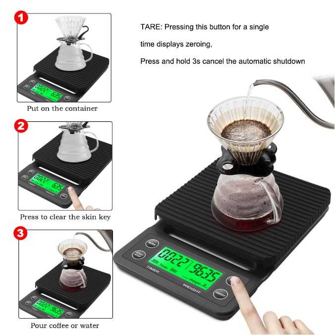 Jual Timbangan Digital 5kg Akurasi 0.1g Timbangan Diet Digital ...