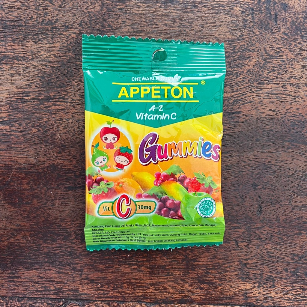 Jual Appeton Gummies Sachet Isi 5 Butir Shopee Indonesia