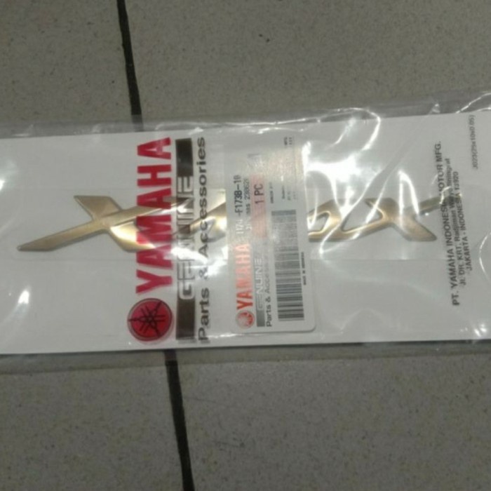 Jual Emblem Yamaha Xmax Gold Original Pcs Shopee Indonesia