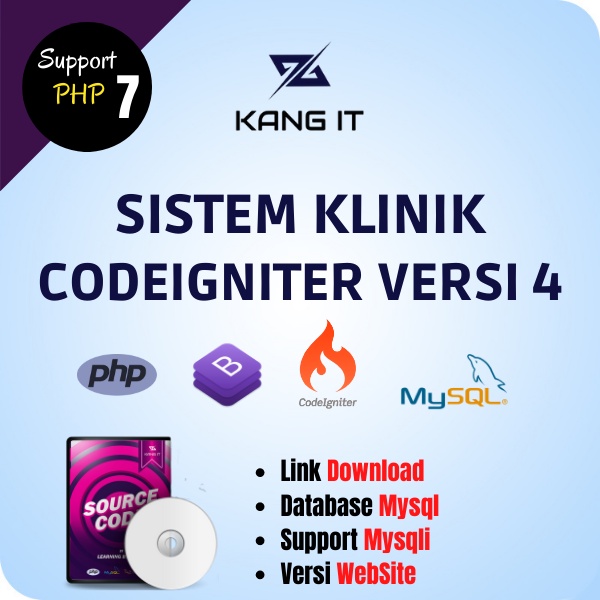 Jual Source Code Sistem Informasi Klinik Framework Codeigniter Versi 4 ...