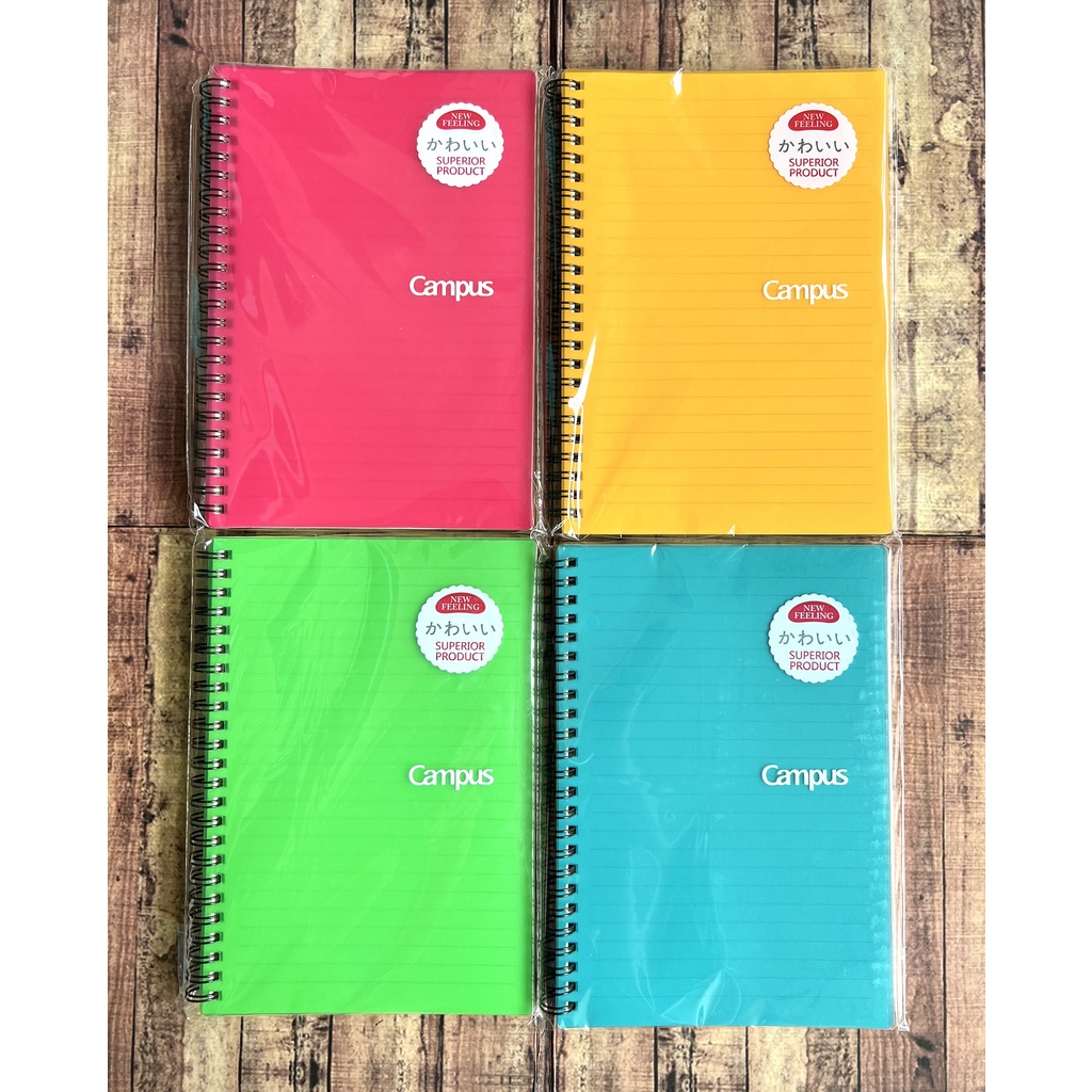 Jual Notepad - Notebook Spiral Campus A5 2006 B5 3005 Warna Terang ...