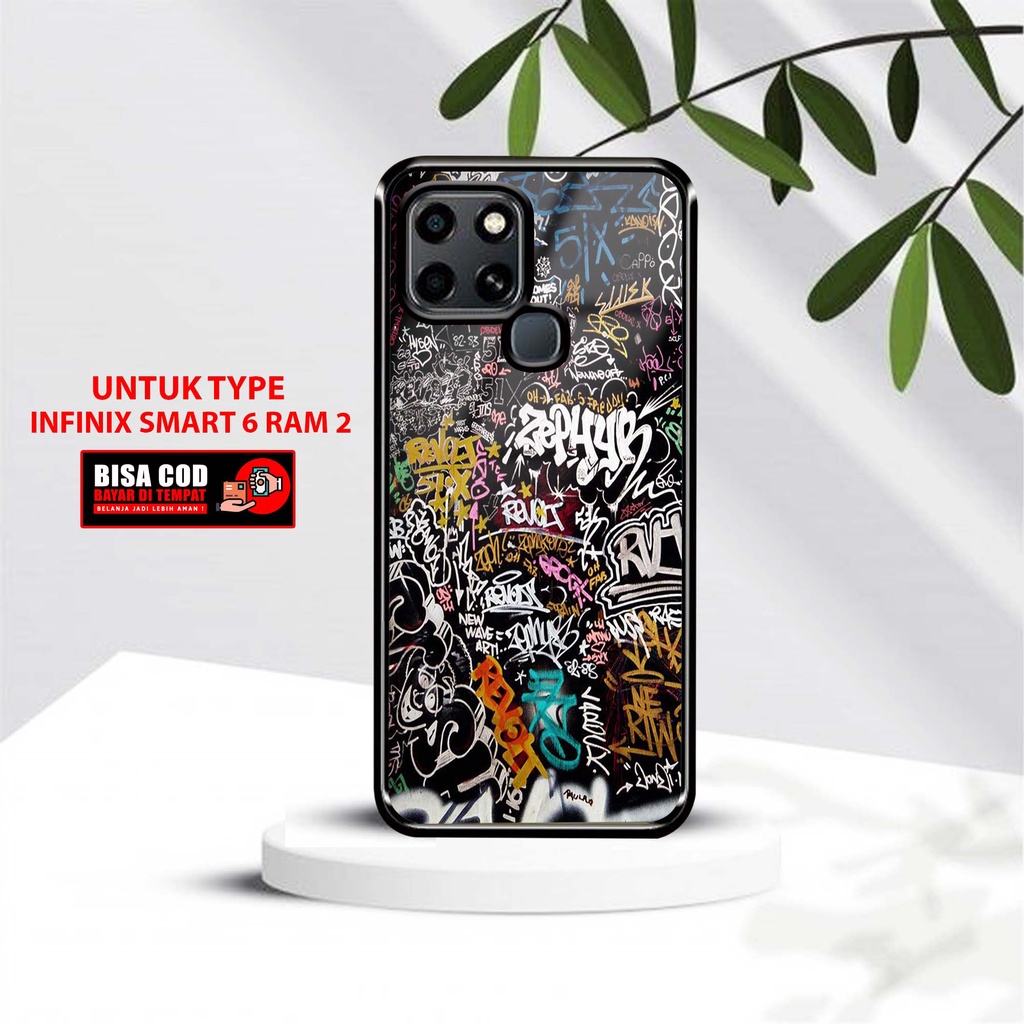 Jual Case Infinix Smart Ram Terbaru Motif Grafity Softcase