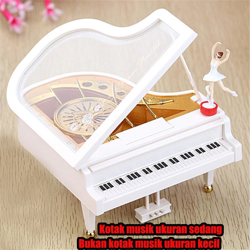 Jual Kotak Musik Music Box Hadiah Ulang Tahun Pianogitarbiola Romantis Ornamen Kreatif 5549