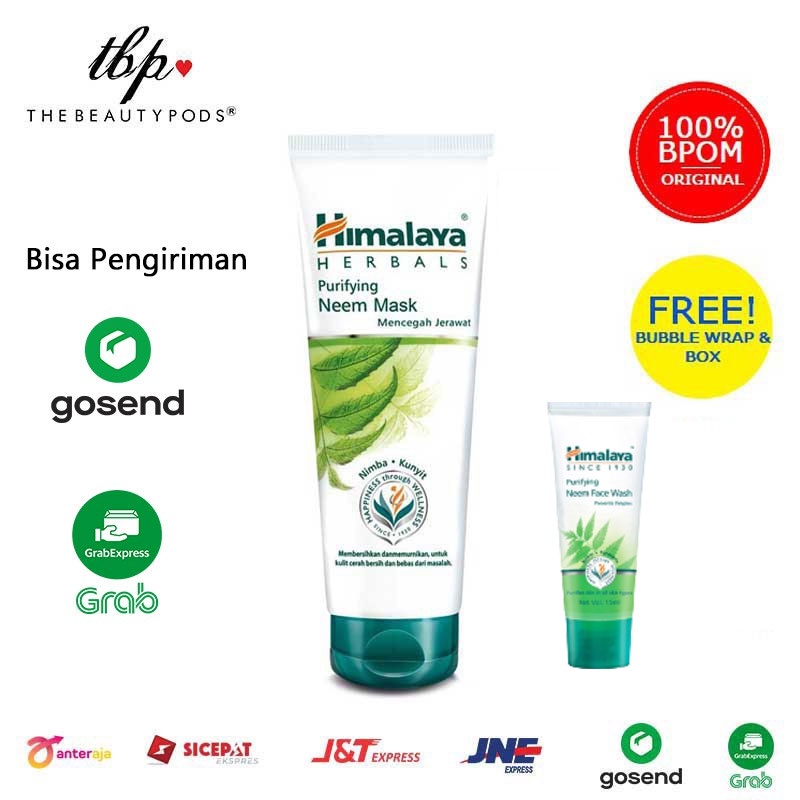 Jual Himalaya Purifiying Neem Mask/Masker Wajah 100% Original | Shopee ...