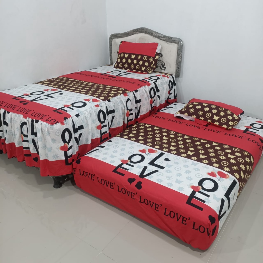 Jual Sprei Sorong Ukuran Seprai Kasur Tingkat Shopee Indonesia