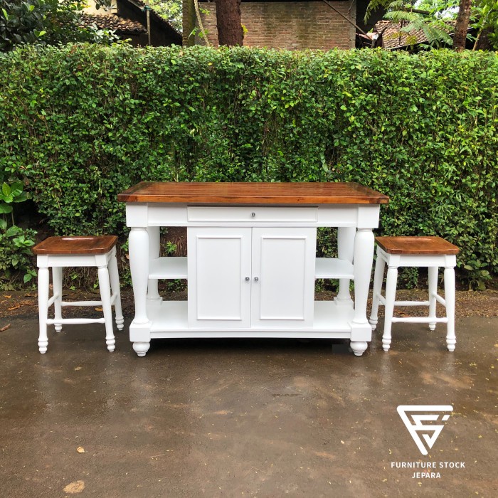 Jual FR1 MEJA ISLAND MAKAN MEJA ISLAND DAPUR MEJA ISLAND SOLID MEJA