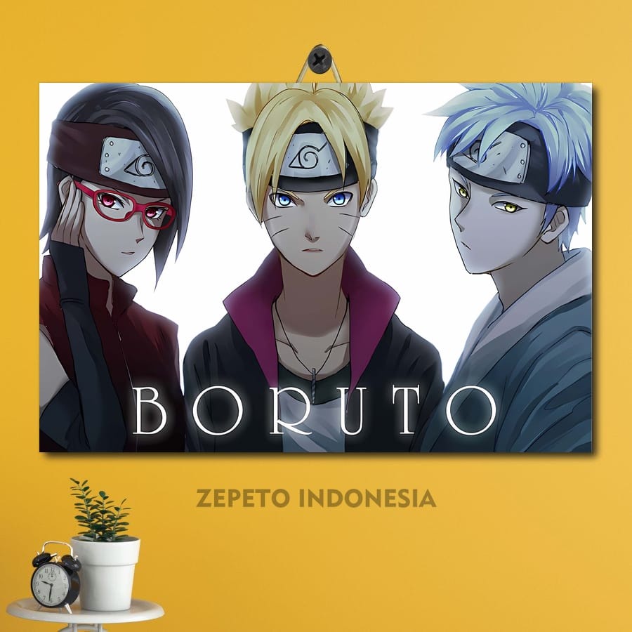 Jual 81-96 PAJANGAN DINDING DAPUR WALLPAPER NARUTO UZUMAKI 20X30