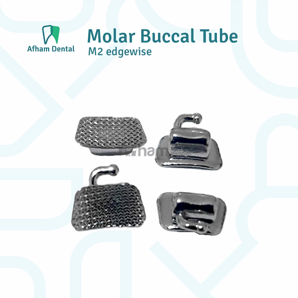 Jual BUCCAL TUBE M2 EDGEWISE PENGUNCI BEHEL / AFHAM DENTAL / BUCAL TUBE ...