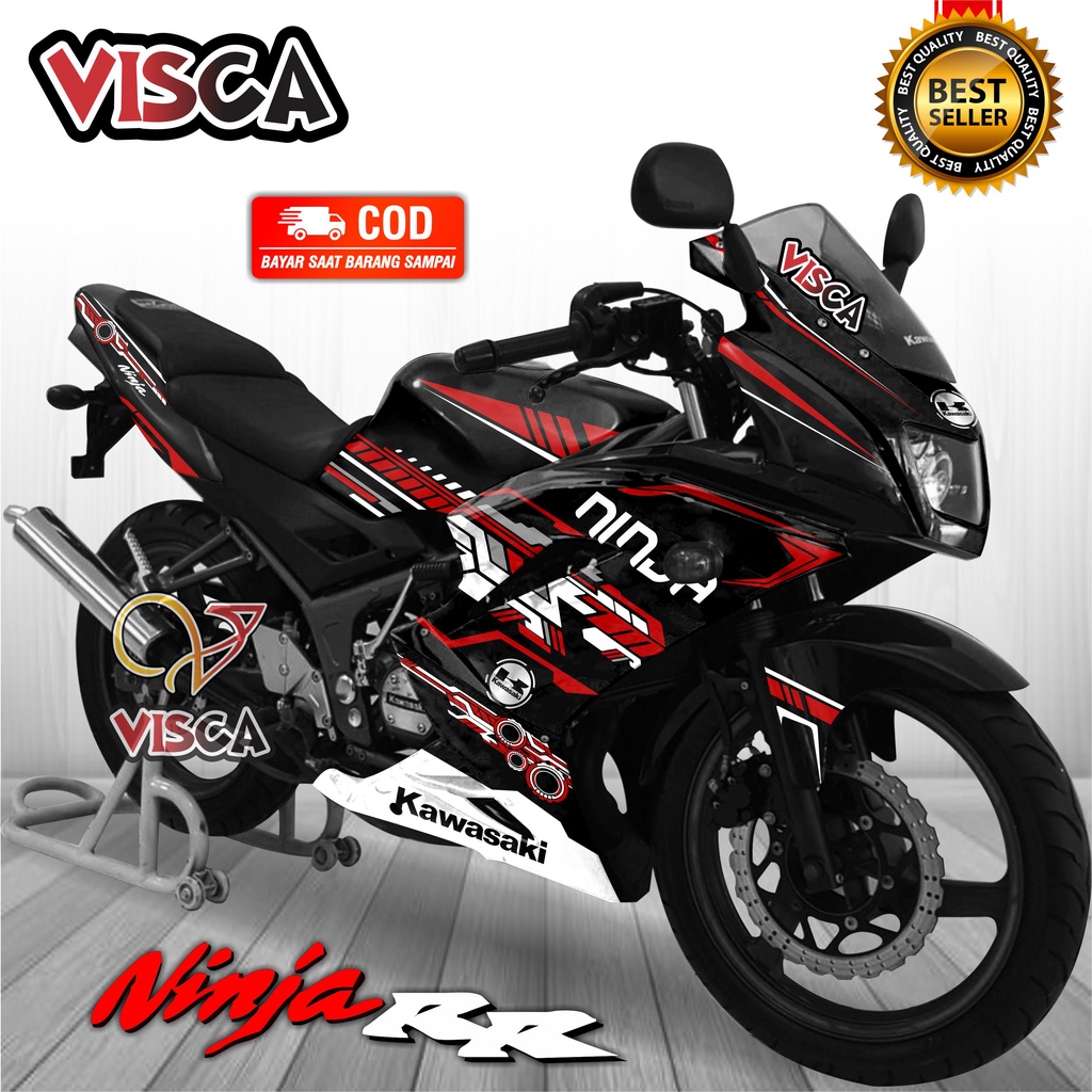 Jual Decal Ninja RR 150 Full Body Stiker Ninja RR 150 Full Body Hitech ...