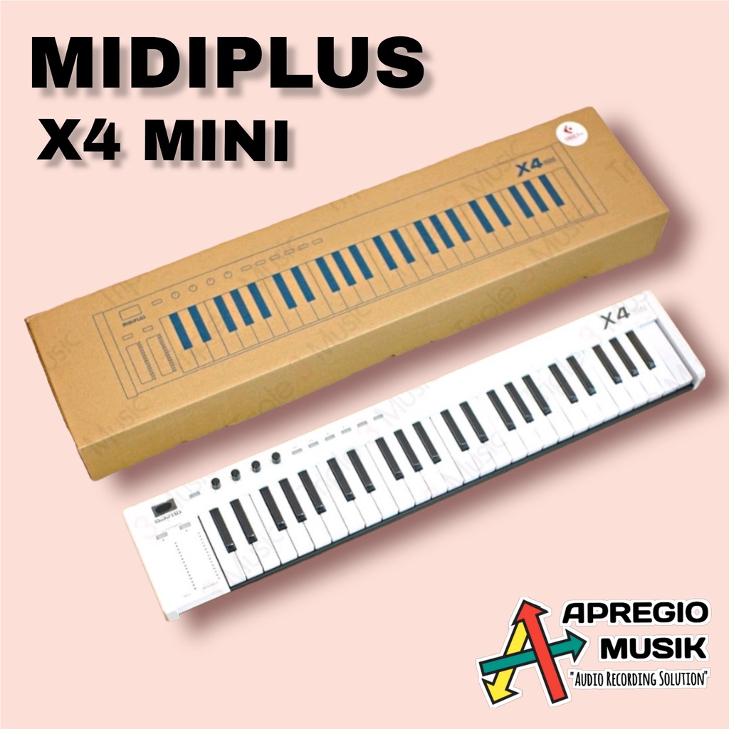 Jual MIDIPLUS X4 MINI X4MINI 49 Key Midi Controller Shopee Indonesia
