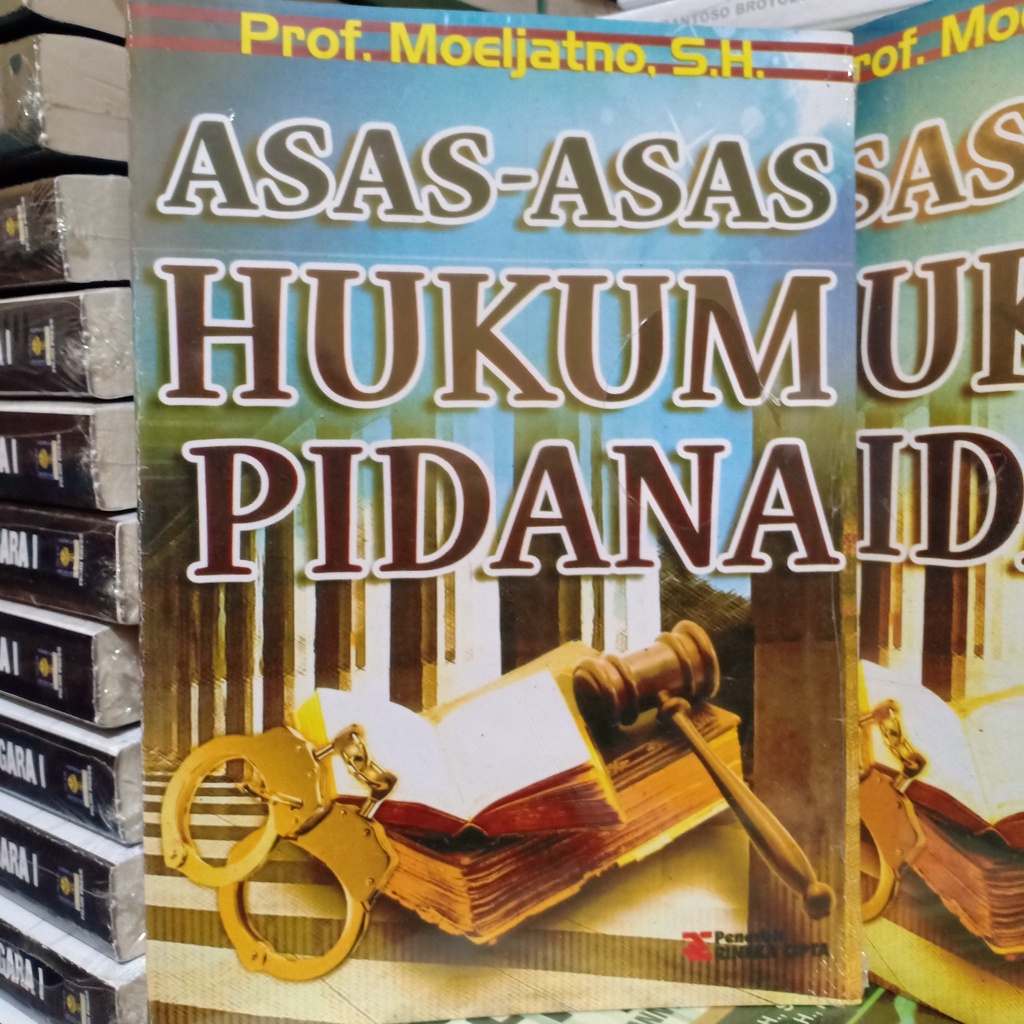 Jual Asas Asas Hukum Pidana Oleh Moeljatno | Shopee Indonesia