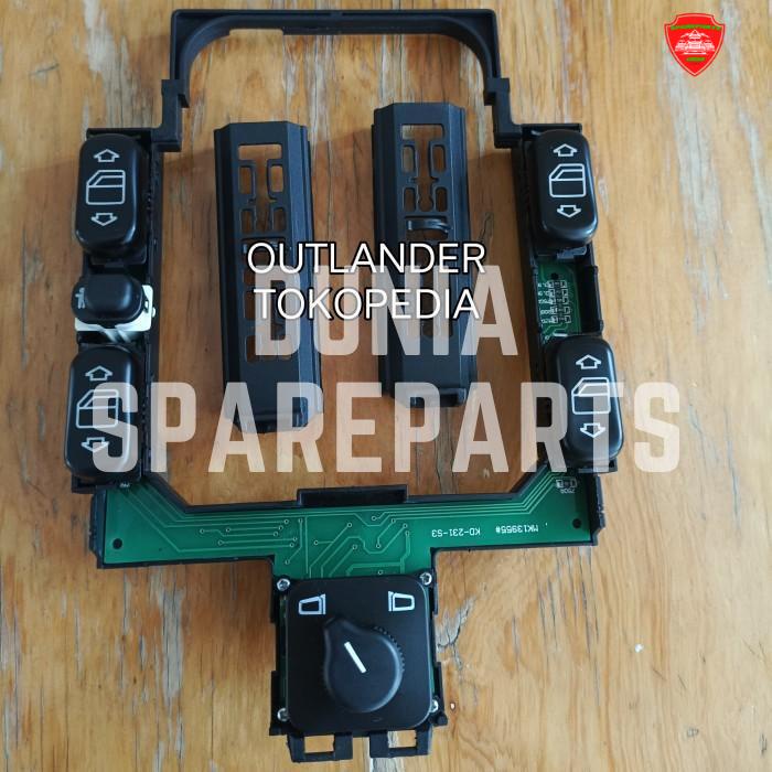 Jual MASTER SWITCH SAKLAR POWER WINDOW MIRROR MERCY MERCEDES BENZ W202