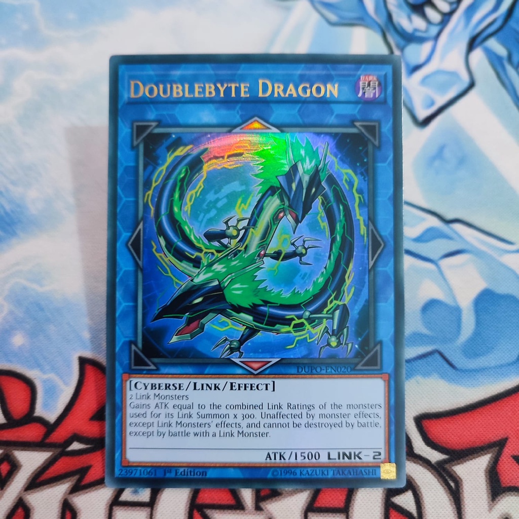 Yu-Gi-Oh! Doublebyte Dragon - DUPO-EN020 Ultra Rare 1st Edition (Duel Power Set) - View #10