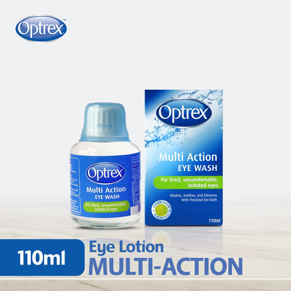 Jual Optrex multi action eye wash 110ml Shopee Indonesia