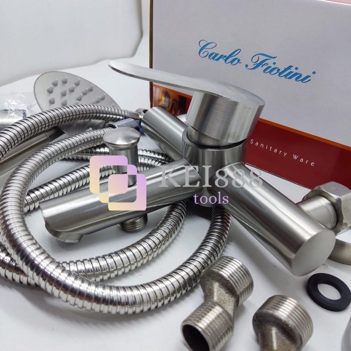 Jual Keran Bathub Kran Panas Dingin Kran Mixer Carlo Fiotini Shopee