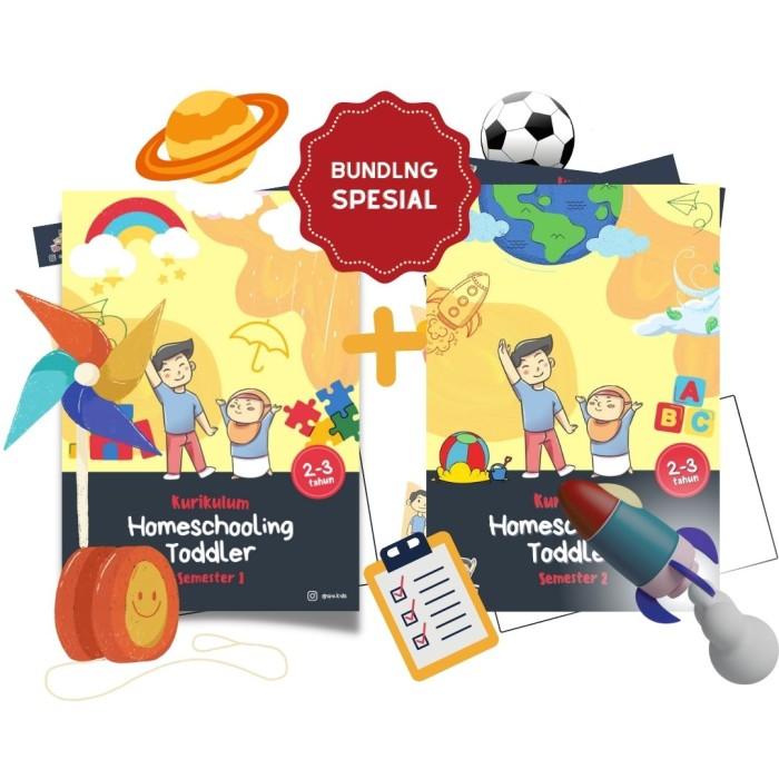 Jual Kurikulum Homeschooling Printable PAUD Toddler 2-3tahun | Shopee