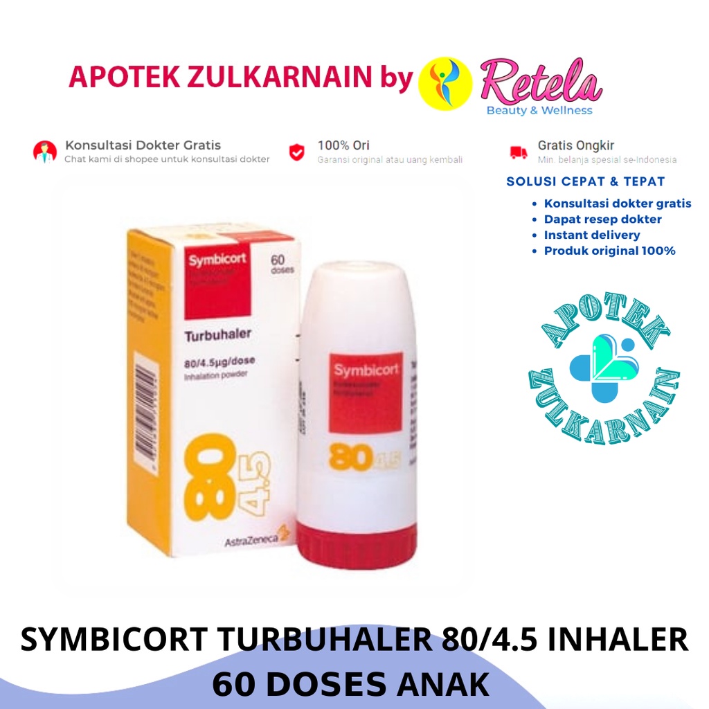 Jual Symbicort Turb 80/4.5 60 Doses | Shopee Indonesia