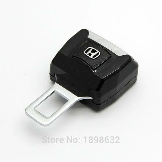 Jual seat belt colokan alarm buzzer extender stopper buckle logo HONDA