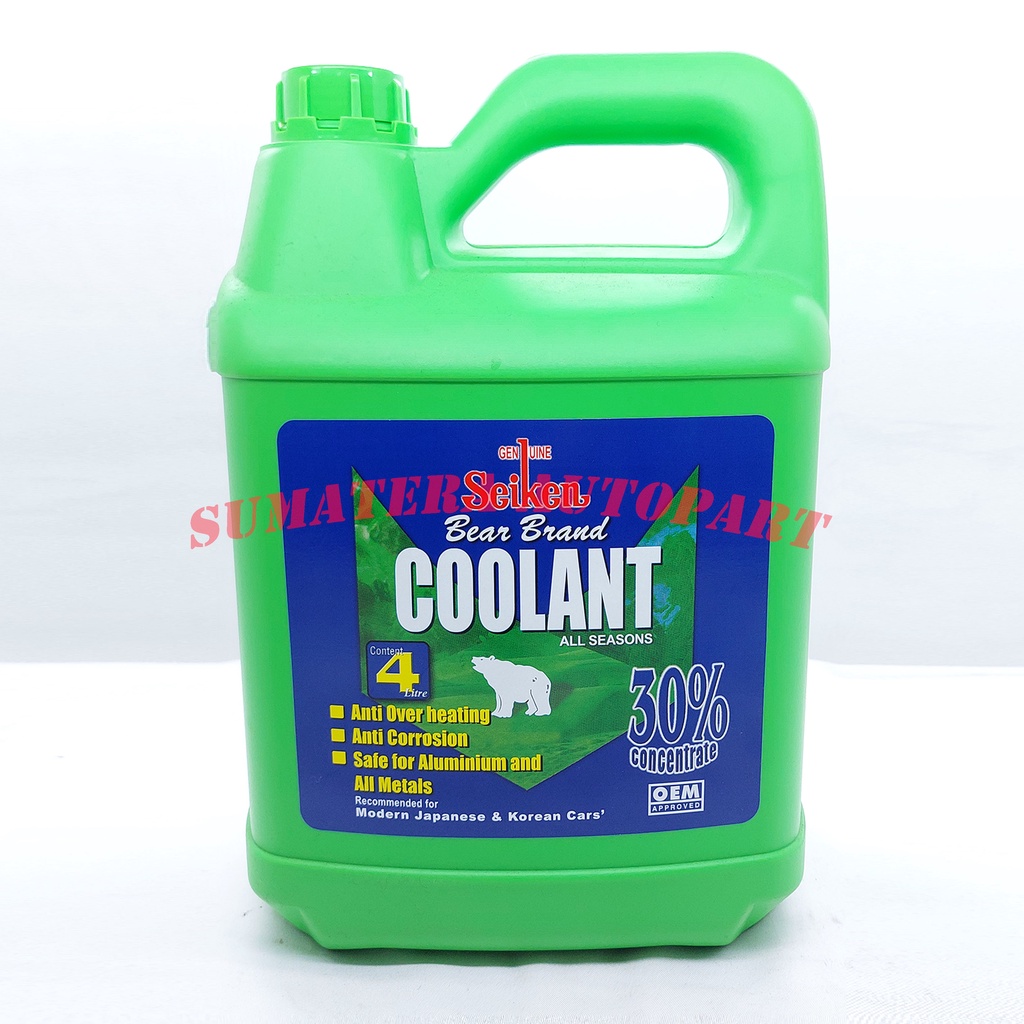 Jual original cairan air radiator coolant all season merek seiken ...