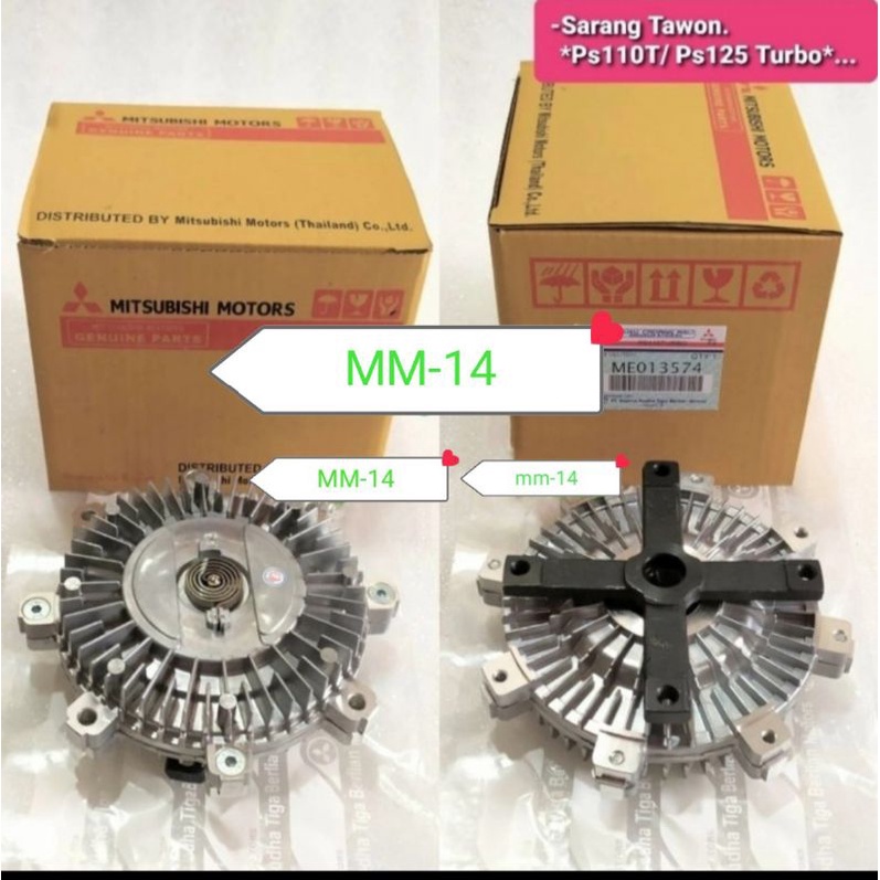 Jual FAN CLUTCH SARANG TAWON PS110 PS125TURBO CANTER ME013574 ORIGINAL ...