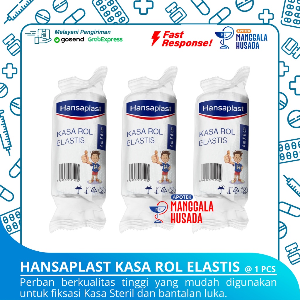 Jual HANSAPLAST KASA ROL ELASTIS 4 M X 6 CM | Shopee Indonesia