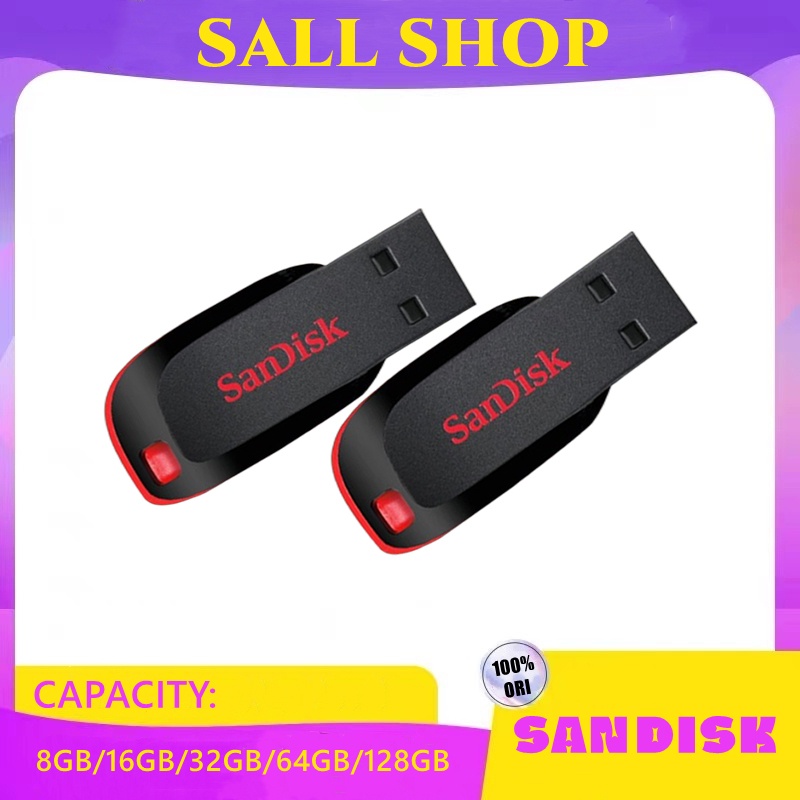 Jual FLASHDISK Cruzer Blade CZ50 FLASH DISK USB 2.0 8GB/16GB/ 32GB/64GB