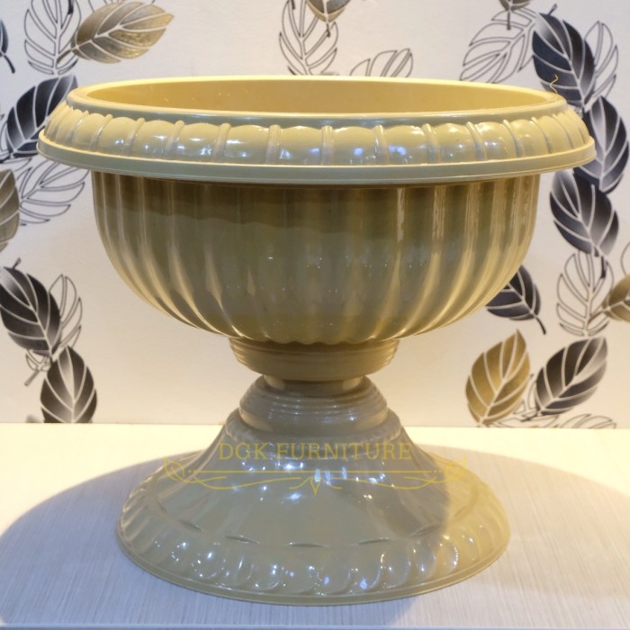 Jual Pot Bunga Kaki Pendek Warna Pastel 46 cm ( 3 WARNA ) | Shopee