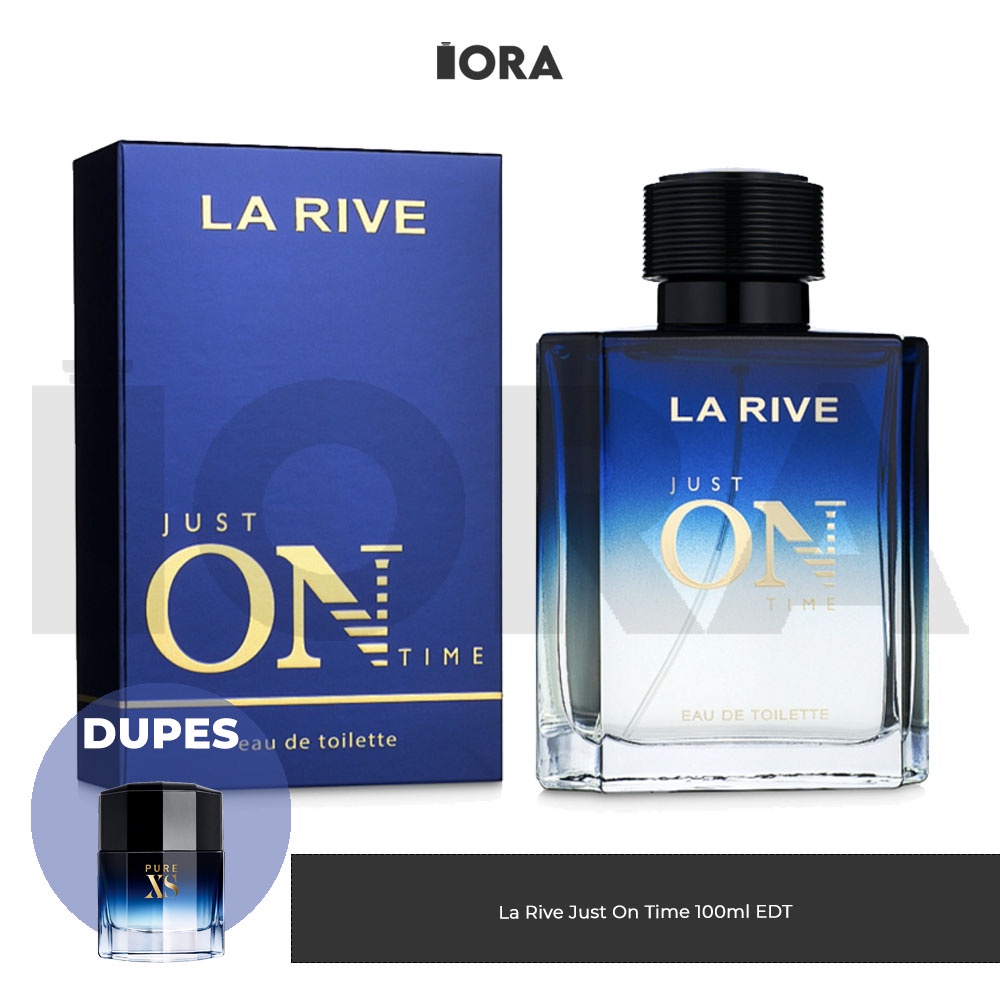 Jual LA RIVE Just ON Time 100ml Eau De Toilette Parfum Original