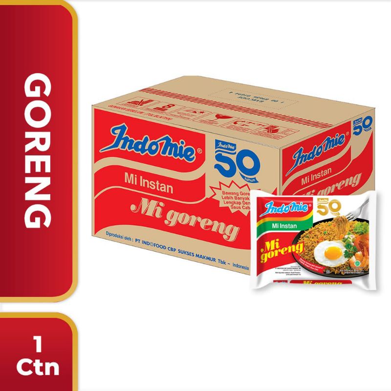 Jual INDOMIE 1 DUS ISI 40 PCS | Shopee Indonesia