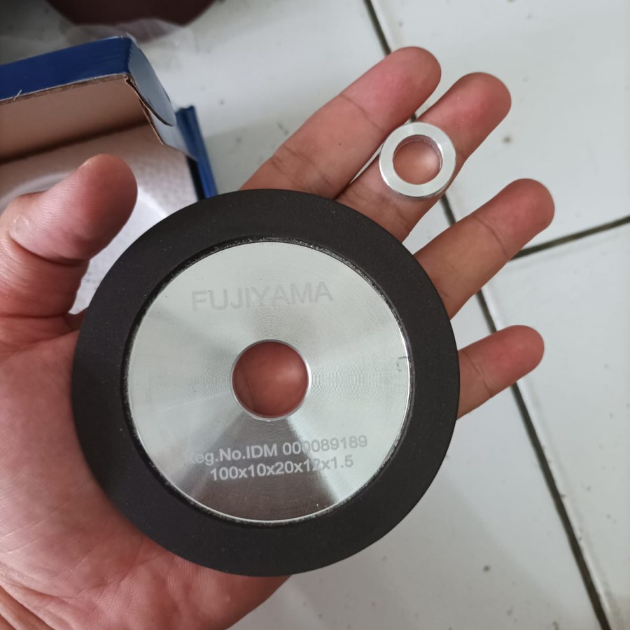 FUJIYAMA DIAMOND ASAH 2 SISI VARIASI UKURAN / MATA GERINDA ASAH 2 SISI