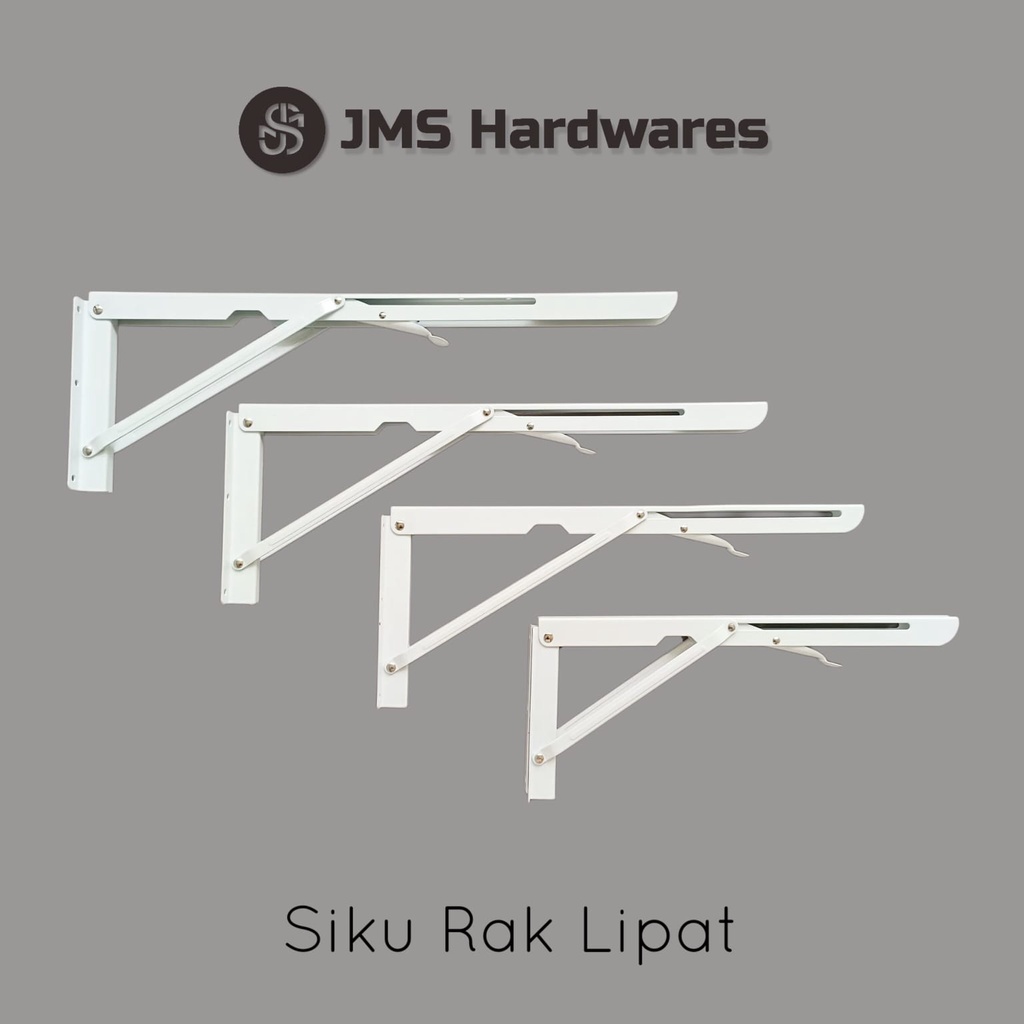 Jual Siku Rak Tebal Lipat YSK Per Pasang / Folding Bracket | Shopee ...