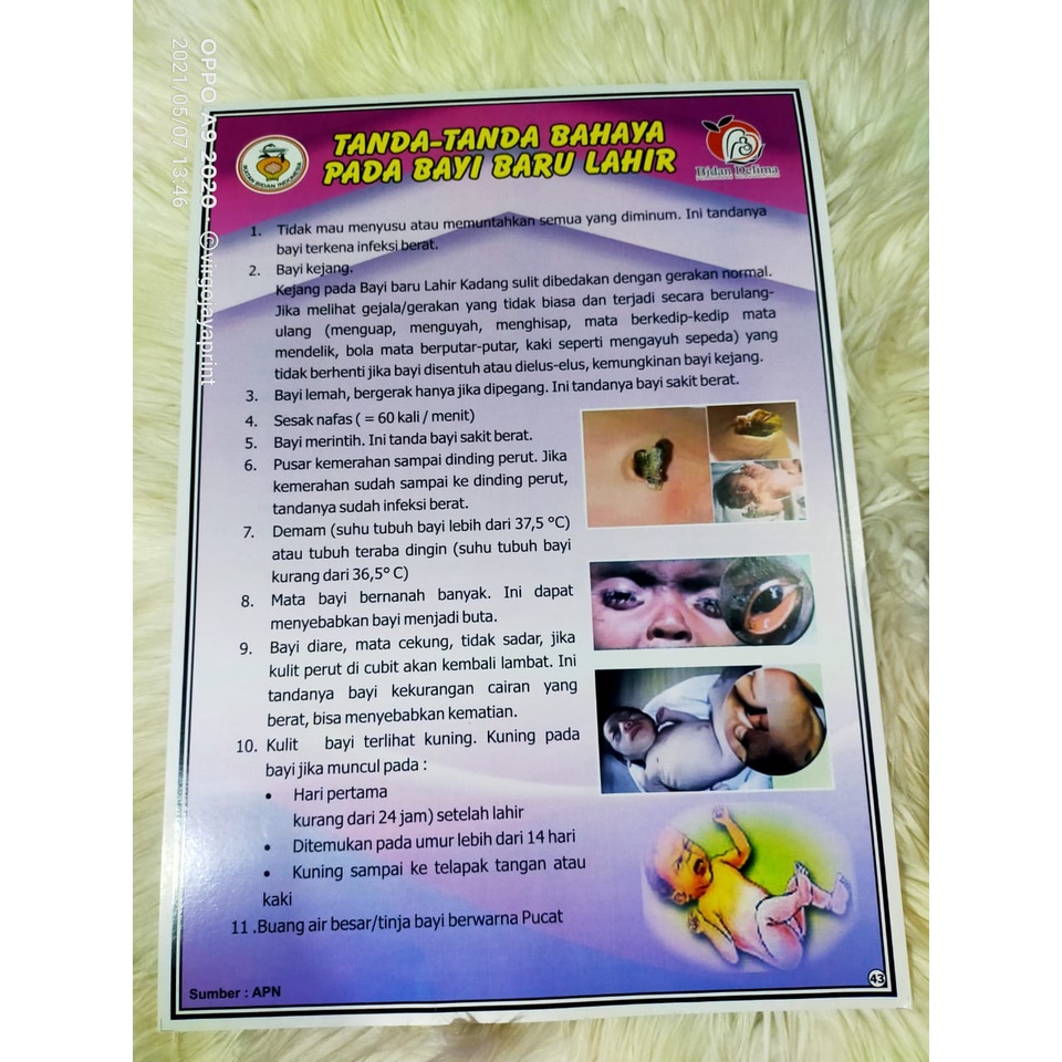 Jual No 43 Poster Tanda Bahaya Bbl Shopee Indonesia