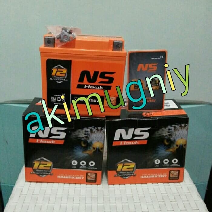 Jual AKI MOTOR GSX R150 GARANSI 12 BULAN YTZ6V GTZ6V GTZ7S NS HAWK