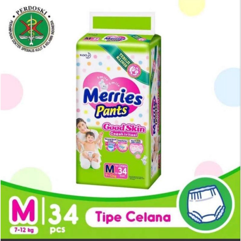 Jual MERRIES PANTS M32 (KEMASAN BARU) | Shopee Indonesia