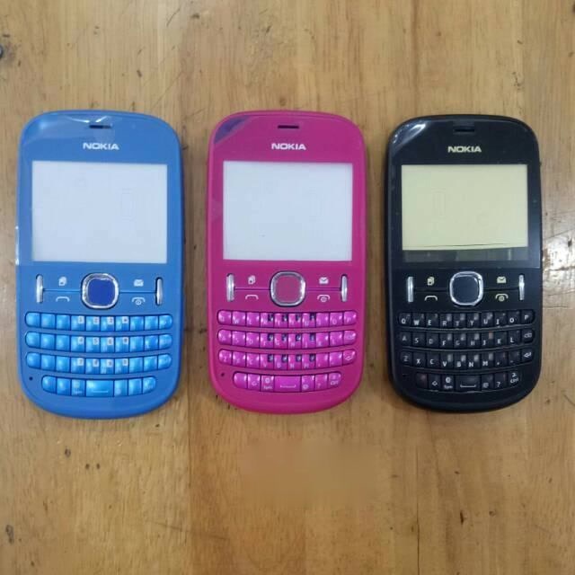 Jual News Casing Kesing Housing Nokia Asha 200 Fullset Shopee Indonesia