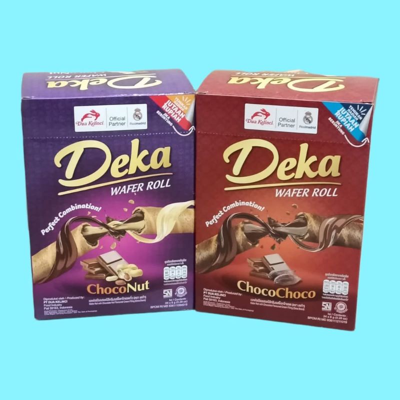 Jual Deka Wafer Roll Chocochoco Deka Wafer Roll Choconut Pak Box