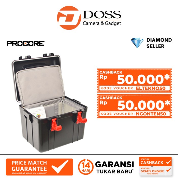 Jual PROCORE P-10 DRYBOX PORTABEL SAFETY CASE/ DRYBOX PROCORE P1 / DRY ...