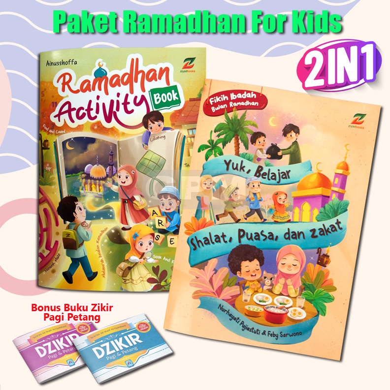 Jual Paket Ramadhan For Kids 2in1 : Ramadhan Activity Book & Fikih ...