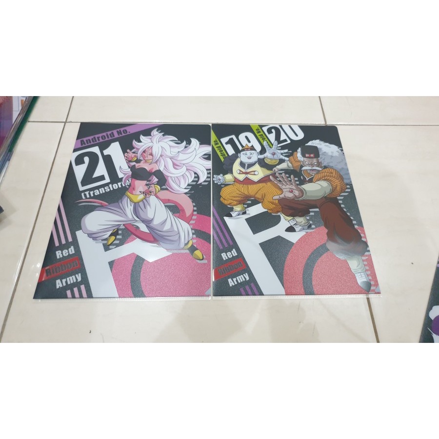 Jual FILE FOLDER 2 IN 1 DRAGON BALL THE ANDROID BATTLE NO 19 20 21 B ...