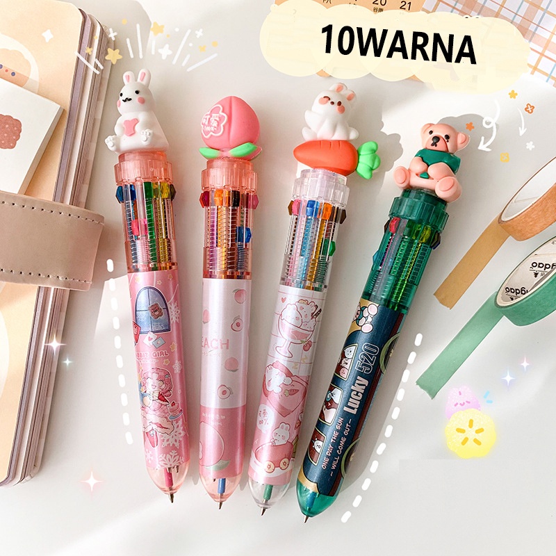 Jual Pulpen Karakter Boneka D Warna Pulpen Mekanik Warna