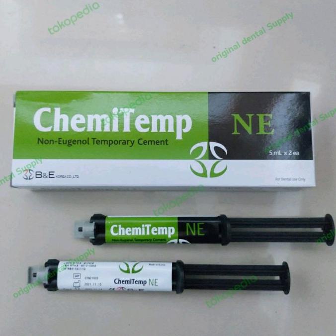 Jual Dental Temporary Cement Non Eugenol B&E Green / Semen Sementara ...