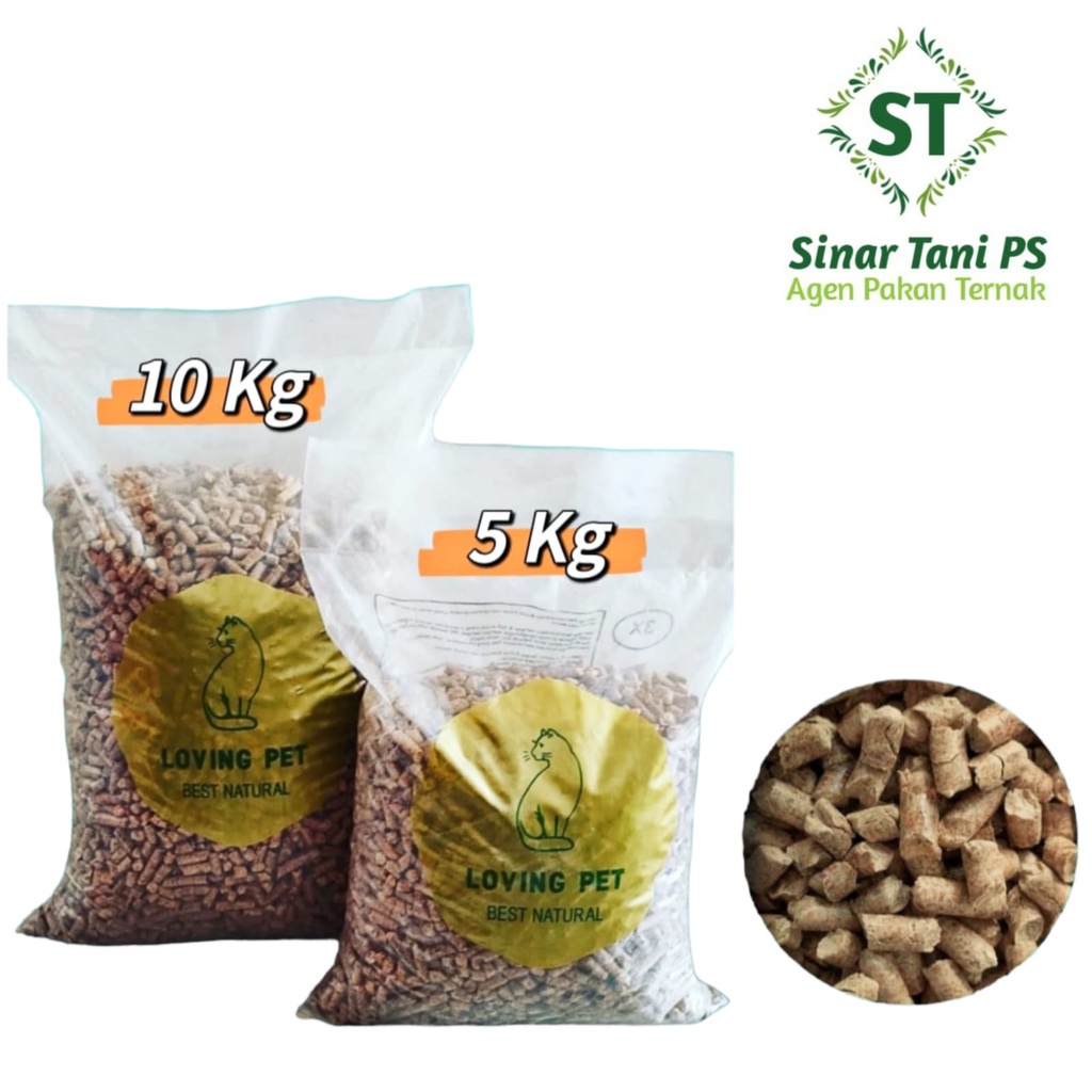 Jual Loving Pet Kg Wood Pellet Pasir Kayu Cat Litter Pasir Kucing Shopee Indonesia