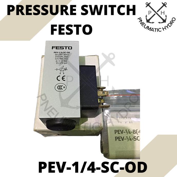 Jual Pressure Switch Festo Pev-1/4-Sc-Od | Shopee Indonesia