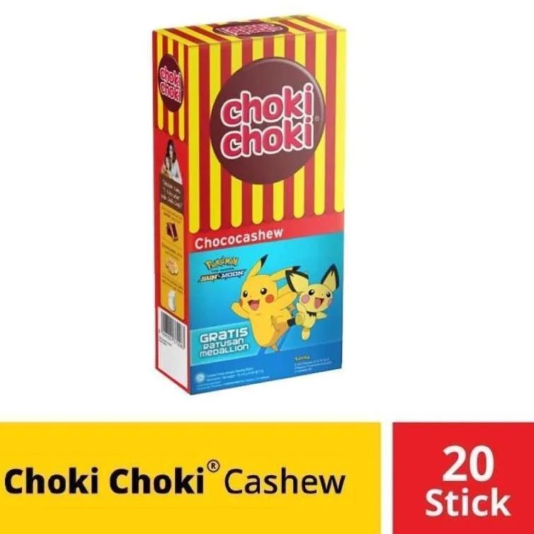 Jual Check HereRr8R2 Choki Choki Cashew (1 box / 20 stick) Shopee