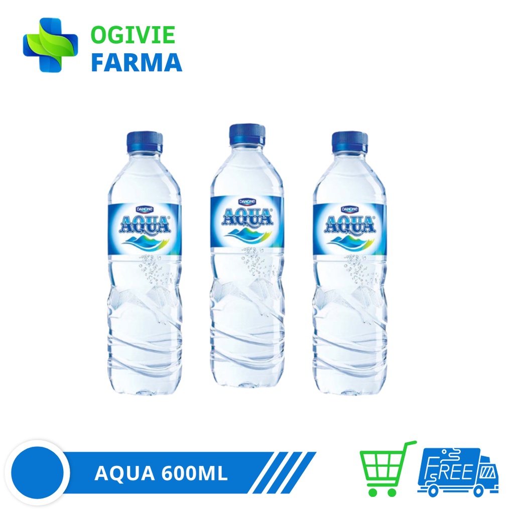 Jual Aqua Air Mineral Botol 600 Ml Shopee Indonesia 4978