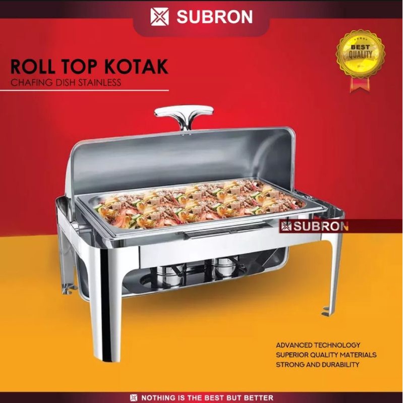 Jual Rolltop Segi SUBRON / Prasmanan Segi Jumbo Rolltop SUBRON | Shopee ...