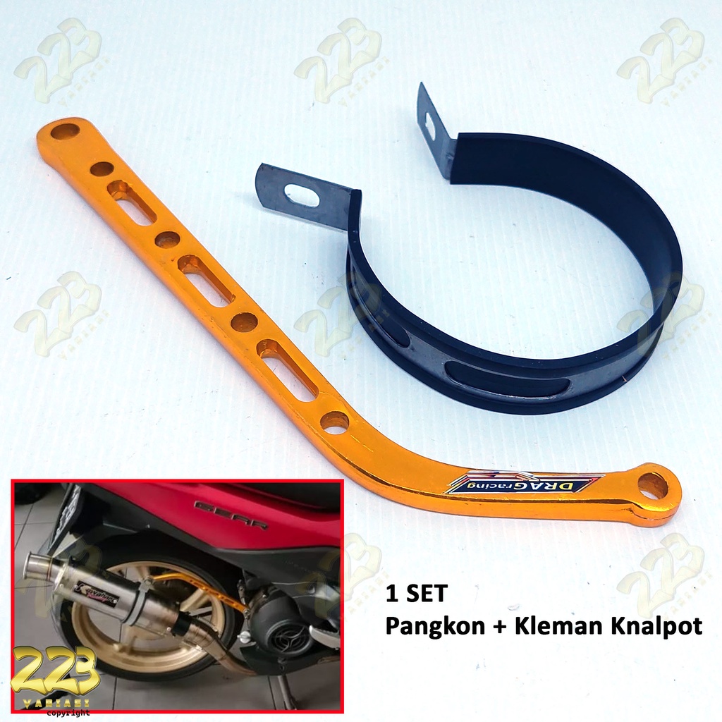 Jual Klem Knalpot Racing Kleman Breket Knalpot Racing Plus Kleman