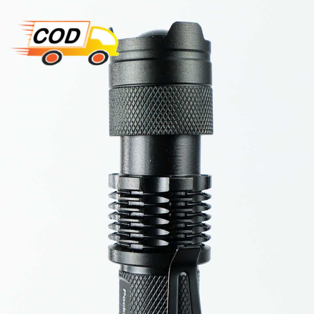 Jual Senter 2000 Lumens Terang Mudah Dibawa Waterproof Pocketman ...