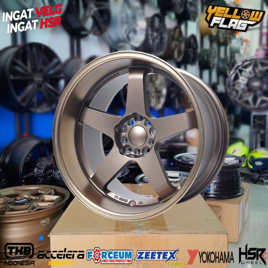 Jual Velg Racing Almaz R18 HSR H5113 Pcd 5x114,3 Velg Ring 18 Mobil ...